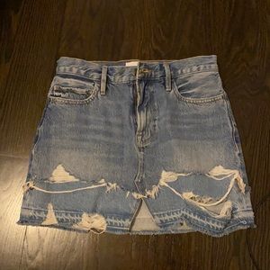 Frame Jean skirt